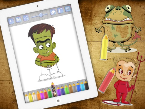 Screenshot #4 pour Peindre les monstres avec Magic-livre de coloriage Halloween