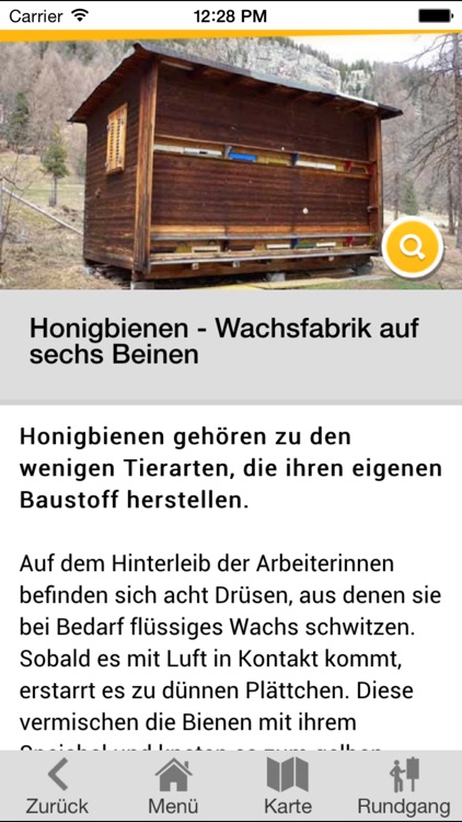 Naturpfad "La Senda" Samedan