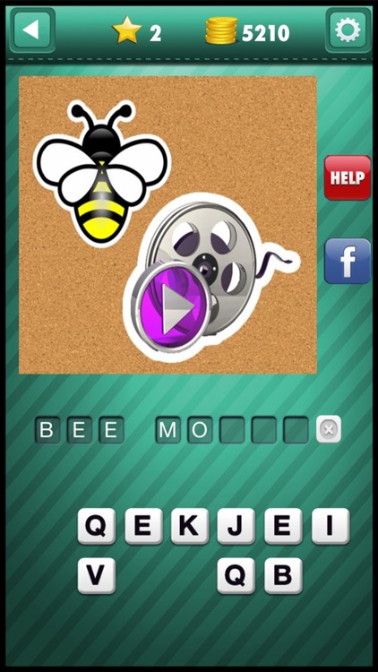 Emoji Guess & Letter Up Icon Pic - find what's the word in this guessing trivia crack pop quiz