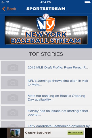NEW YORK BASEBALL STREAM NYM screenshot 2