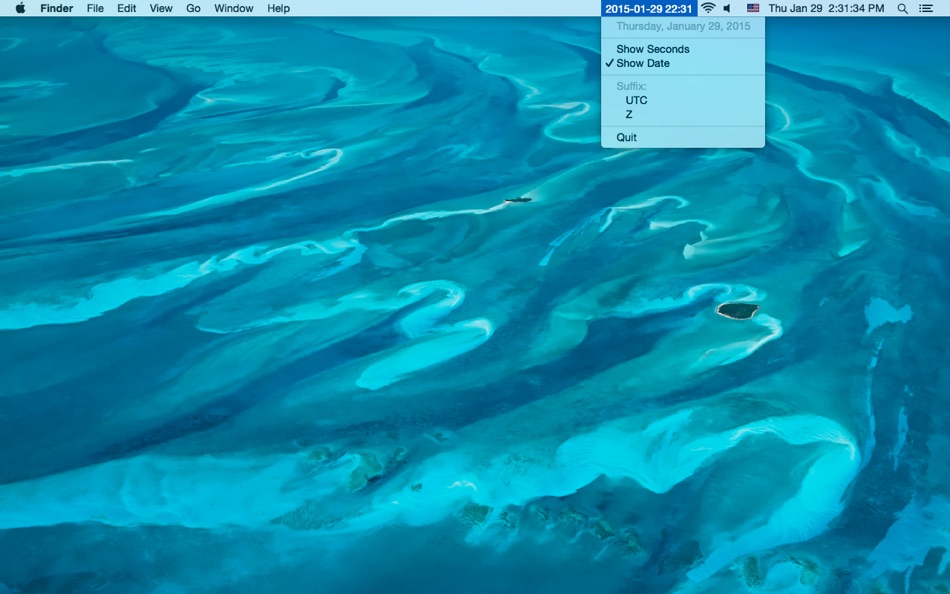 #1. UTC Bar (macOS) Av: Michael Hasak