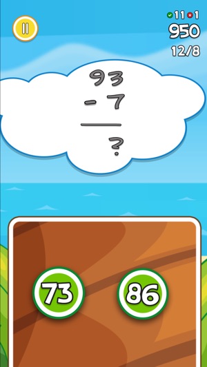 MEGA 減法 1-100 FREE(圖2)-速報App