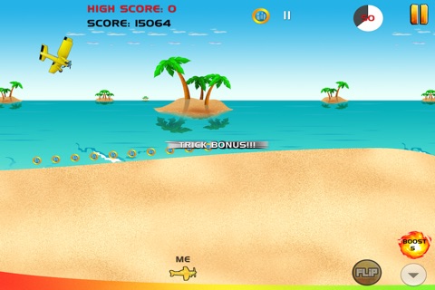 Racing Planes 2 - Extreme Beach Flying screenshot 2