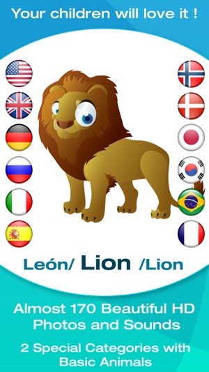 Safari and Jungle Animal Picture Flashca