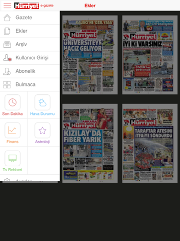 Screenshot #5 pour Hürriyet Egazete