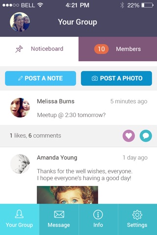 Mothers Group App screenshot 3