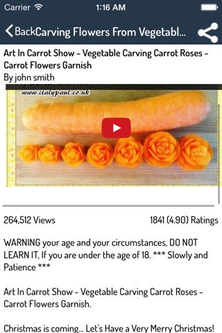 Fruit Carving Ideas screenshot 4