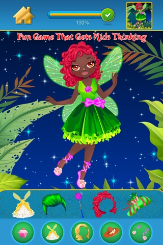 My Secret Fairy Land Copy And Draw Dressing Up Club Game - Advert Free App screenshot 4