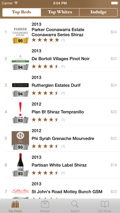 Huon Hooke's Wine Reviews screenshot