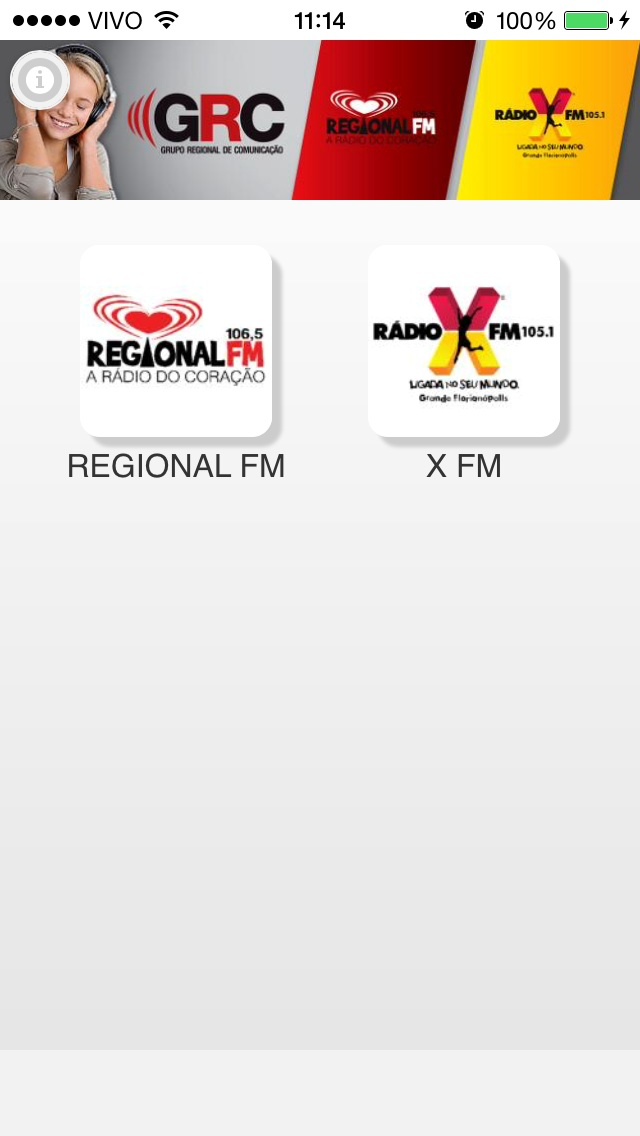 REGIONAL FM  X FM  Florianópolis  Brasil