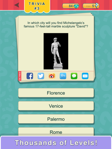 Screenshot #4 pour Trivia Quest™ Travel - trivia questions