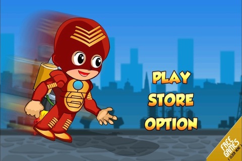 Tiny Jetpack Superhero Race FREE - Extreme Rocket Rider Adventure screenshot 3