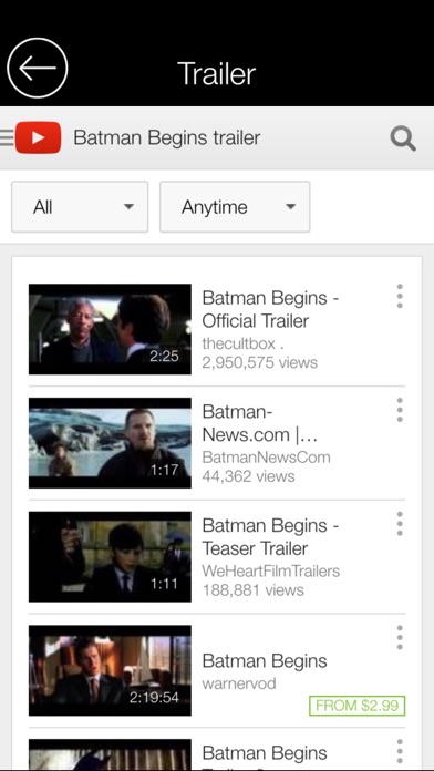 Screenshot #2 pour What to Watch - Movies