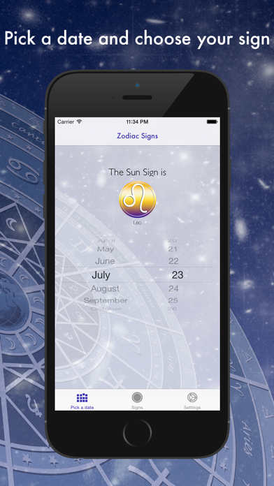 Zodiac Signs! Screenshot 1 of 4