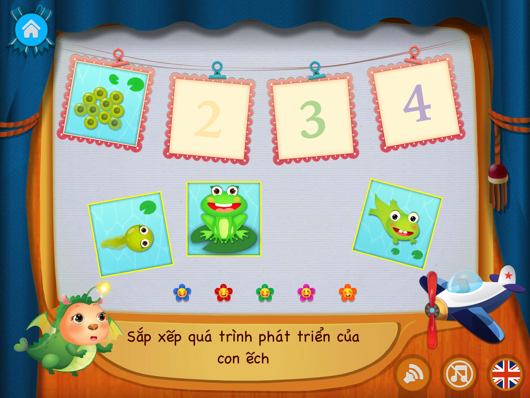 Bảng chữ cái tiếng Anh, tiếng Việt, làm toán, ghép hình và chơi game phát triển trí tuệ screenshot 4