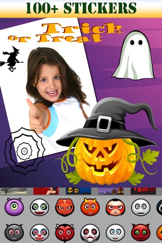 Halloween Picture Frames and Stickers screenshot 3