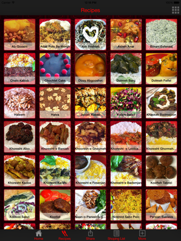 Screenshot #4 pour Persian Food Recipes