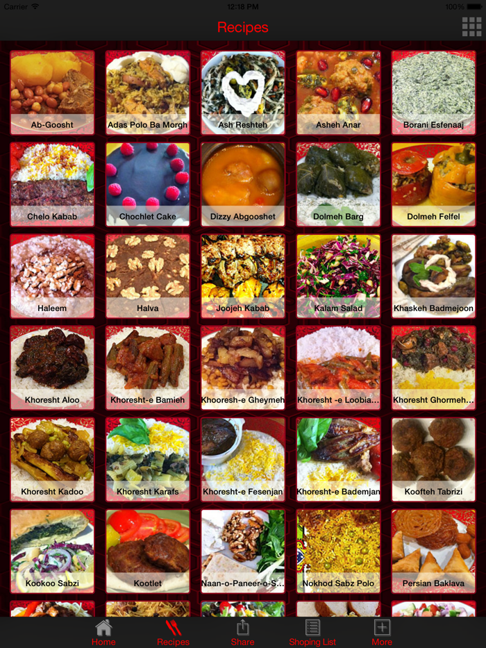 Persian Food Recipes