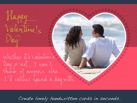 Screenshot #4 pour Lovely Handwritten Cards