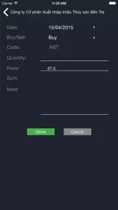 Viet Stocks screenshot #2 for iPhone