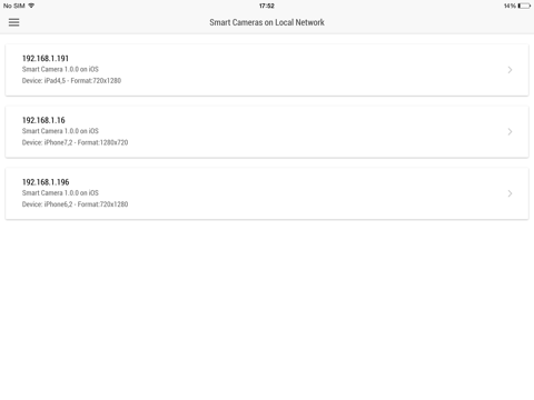 Screenshot #5 pour Netcam Studio Smart Camera