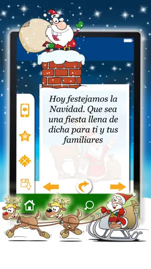 Captura de pantalla de Feliz Navidad -Mensajes, Frases & Saludos De Navidad en iPhone 2