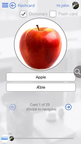 Game screenshot Learn Danish via Videos by GoLearningBus hack