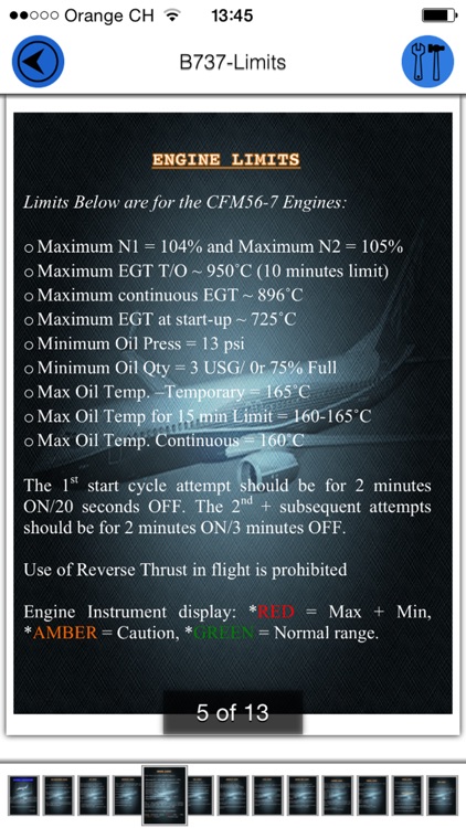 B737-Limits