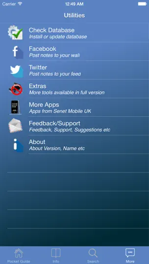 Screenshot von Pocket Guide UK Sea Fishing Lite auf dem iPhone 5