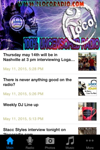 2 Loco Radio screenshot 2