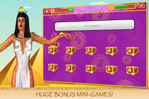 Egyptian Palace Casino Slots FREE - The Ancient Lucky Las Vegas Slot Machine Game screenshot 3