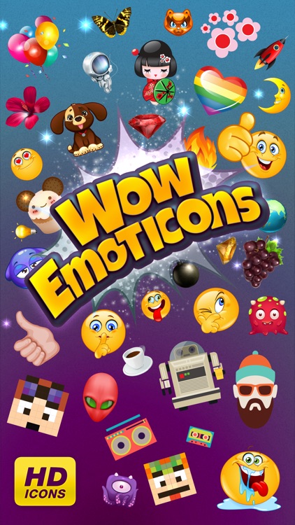 Wow Emoticons - Best new and Amazing Emoji & stickers, works with all ...