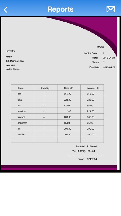Invoice On Go screenshot-3
