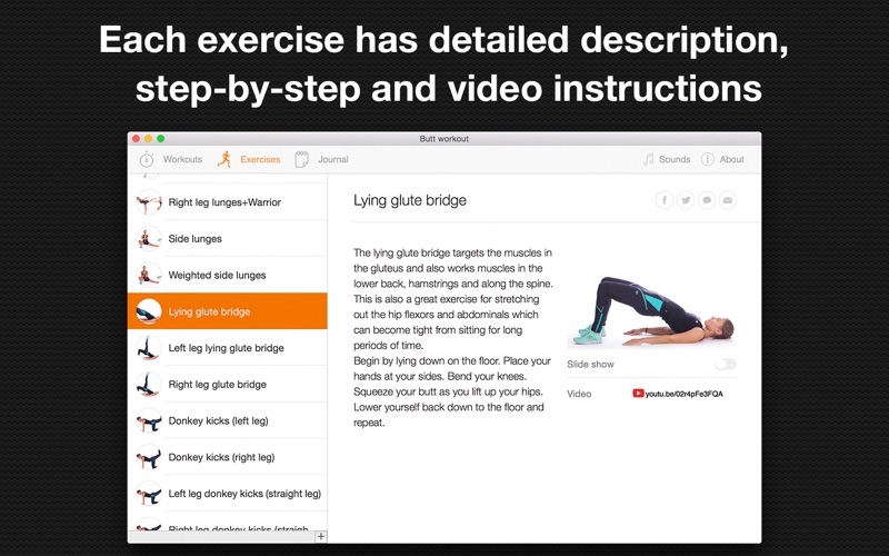 Screenshot #3 pour Butt workout