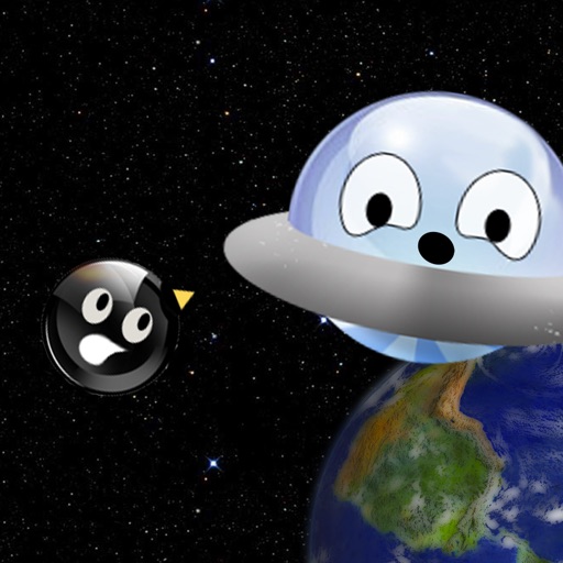 UFO Hit - The alien invasion begins with this cute extra-terrestrial attack iOS App