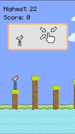 Game screenshot Impossible Spring Ninja Chicken - Clumsy Rooster Simulator apk