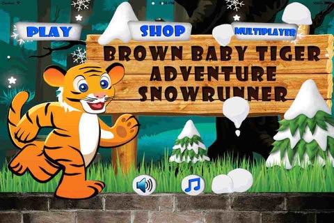 Brown Baby Tiger Adventure SnowRunner screenshot 2