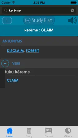 Maori Dictionary screenshot 1