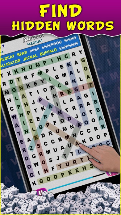 Screenshot #1 pour Words Search Free