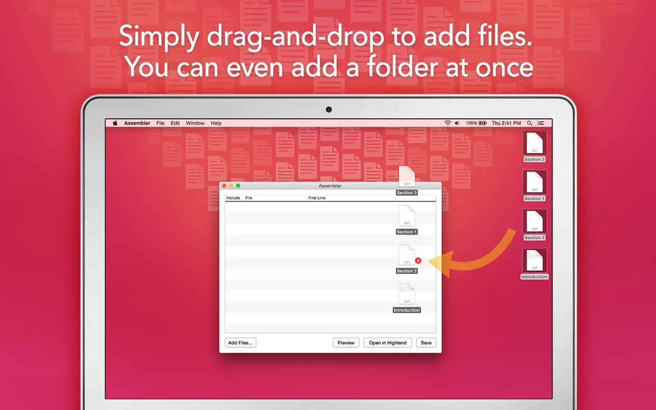 #2. Assembler (macOS) โดย: Quote-Unquote LLC