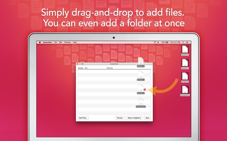 #2. Assembler (macOS) 由: Quote-Unquote LLC