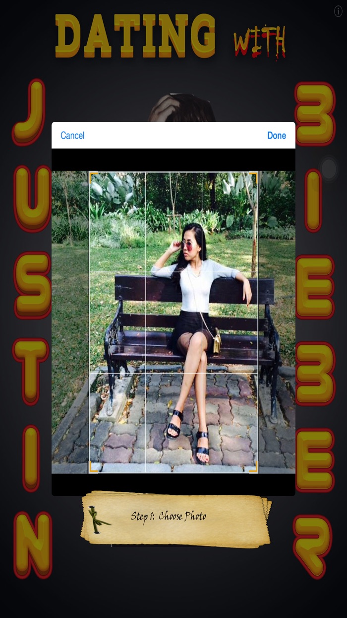 Aª Dating Justin Bieber edition free- photobooth with crowdstar for womans day