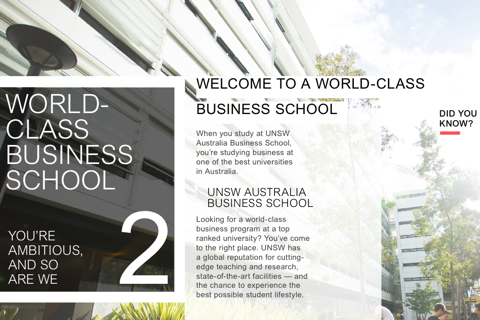 UNSW Business School screenshot 3