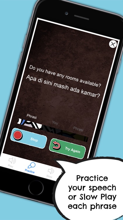 Indonesian Phrasi - Free Offline Phrasebook with Flashcards, Street Art and Voice of Native Speaker for Indonesia Travel screenshot-4