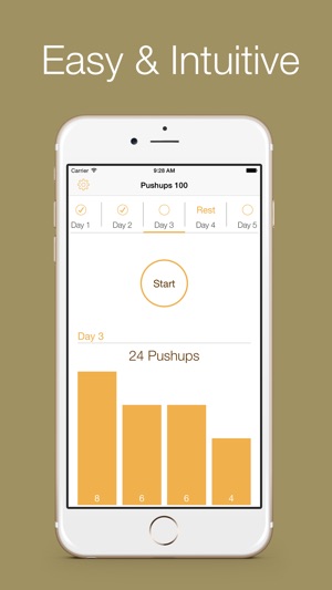 Pushups 100 - 30 days workout challenge(圖3)-速報App