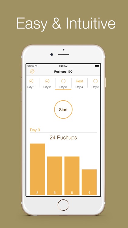 Pushups 100 - 30 days workout challenge