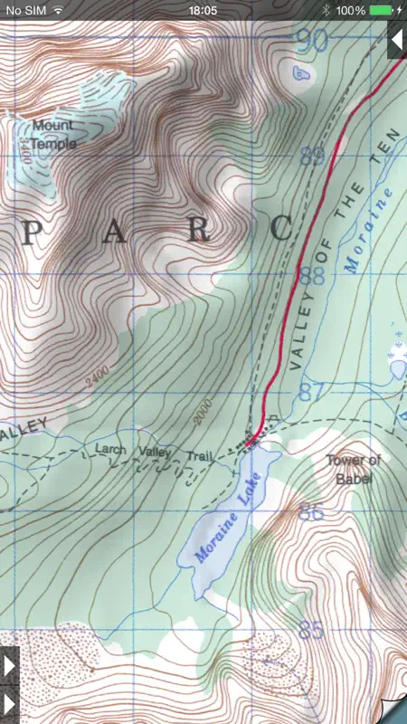 Topo Maps screenshot 1 of 5