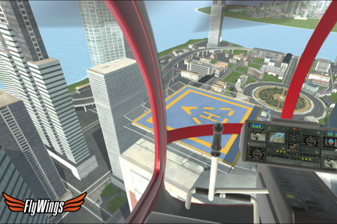 Helicopter Flight Simulator Online 2015 - Flying in New York City HD - Fly Wings screenshot 3