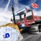 Snow Plow Excavator Sim 3D - Heavy Truck & Crane Rescue Operation for Road Cleaning