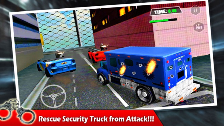 Drive the Armored Money Truck in Gangster City